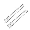 Arizer Solo 3 / Air 2 Max Hochluftstrom-Glasmundstück – lang 110 mm, extra dickes Glas, 2er-Pack