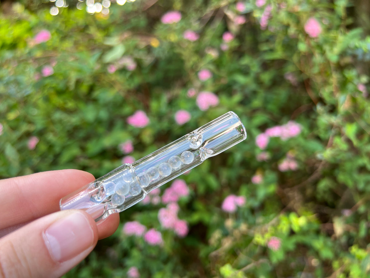'Glacier' Glasperlen Cooling Stem (70mm) für Arizer Solo 3 und Air Max