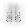 Arizer Solo / Air / Max kurze 70 mm Glasmundstücke – 2er-Pack Ersatz-Mundstücke
