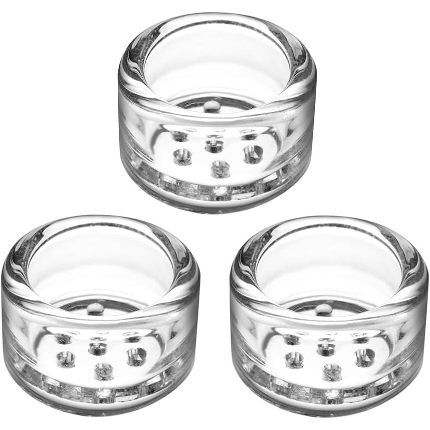 Glas-Dosierkapseln (ohne Deckel), 3er-Pack – drei Kapseln abgebildet, für TinyMight 2 und TinyMight 1