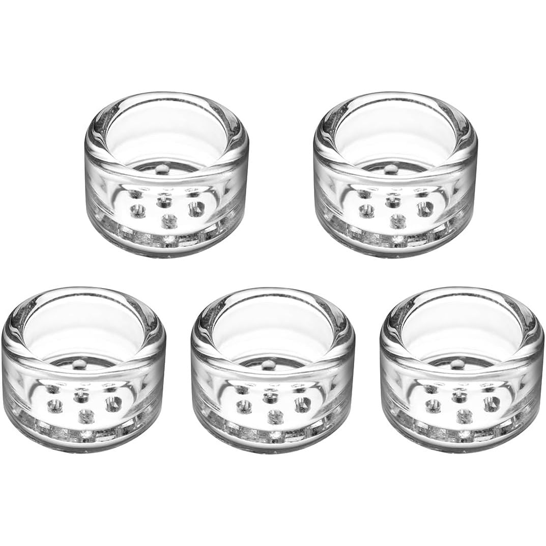 Glas-Dosierkapseln (ohne Deckel), 5er-Pack, für TinyMight 2 und TinyMight 1